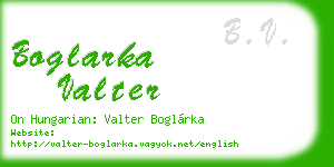 boglarka valter business card